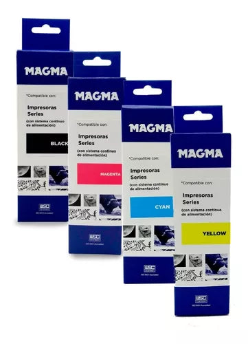 Pack tinta MAGMA 4 unidades HP