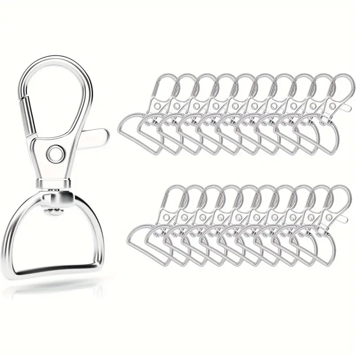 Mosquetones 20 mm pack 100 unidades